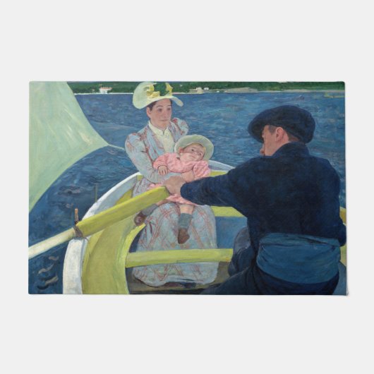 Paillasson Mary Cassatt - La fête de la navigation (Devant)