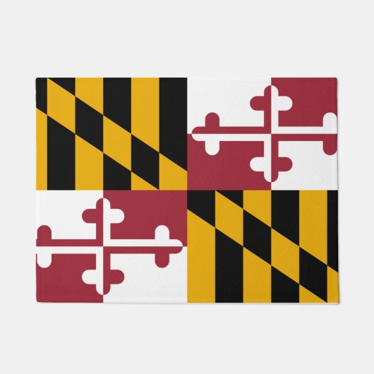 Paillasson Maryland State & Maryland Flag /USA (Devant)