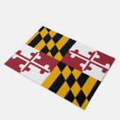 Paillasson Maryland State & Maryland Flag /USA (Incliné)