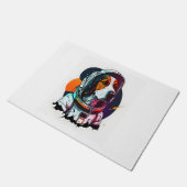 Paillasson Mascotte de chien Astronout (Incliné)