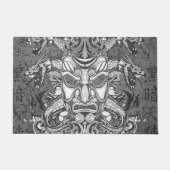 Paillasson Masque de samurai Door Mat (Devant)