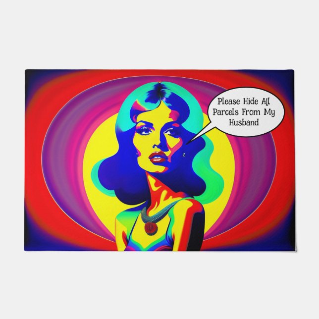 Paillasson Masquer la porte de toutes les parcelles (Devant)