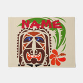 Paillasson Mat d'accueil, Tiki Bar.modifier le texte (Devant)
