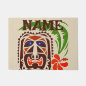 Paillasson Mat d'accueil, Tiki Bar.modifier le texte Doormat (Devant)