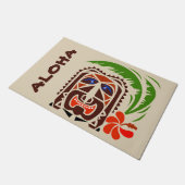 Paillasson Mat d'accueil, Tiki Bar.modifier le texte Doormat (Incliné)