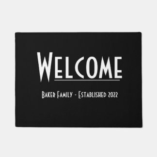 Paillasson Mat de bienvenue personnalisable SM 2022