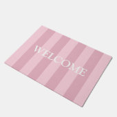 Paillasson Mat de bienvenue rose (Incliné)
