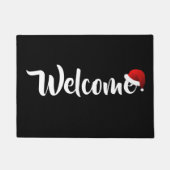 Paillasson Mat de la porte de bienvenue de Noël (Devant)