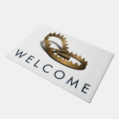 Paillasson Mat de la porte de l'ours (Incliné)