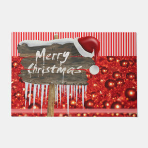 Paillasson Mat de la porte de Noël, Joyeux Noël