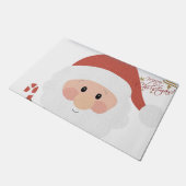 Paillasson Mat de la porte de Noël, Père Noël (Incliné)