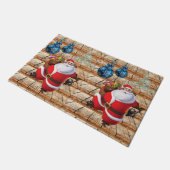 Paillasson Mat de la porte de Noël, Père Noël (Incliné)