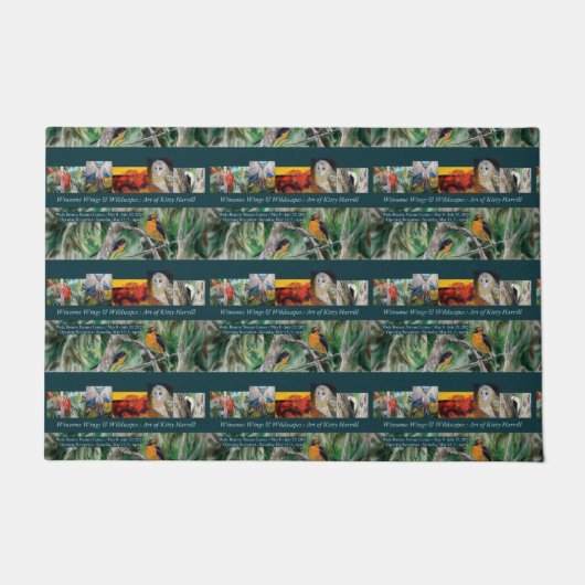 Paillasson Mat de porte artistique (Devant)