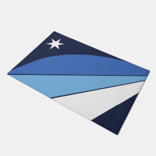 Paillasson Mat de porte avec drapeau de Columbia, SC