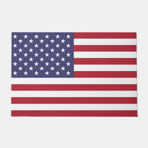 Paillasson Mat de porte avec drapeau des Etats-Unis d'Amériqu