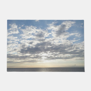 Paillasson Mat de porte ciel nuageux