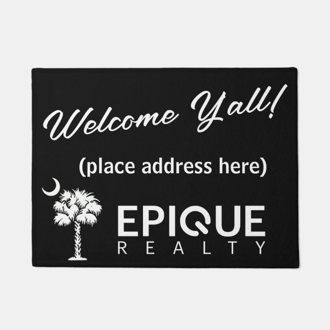 Paillasson Mat de porte d'accueil (Devant)