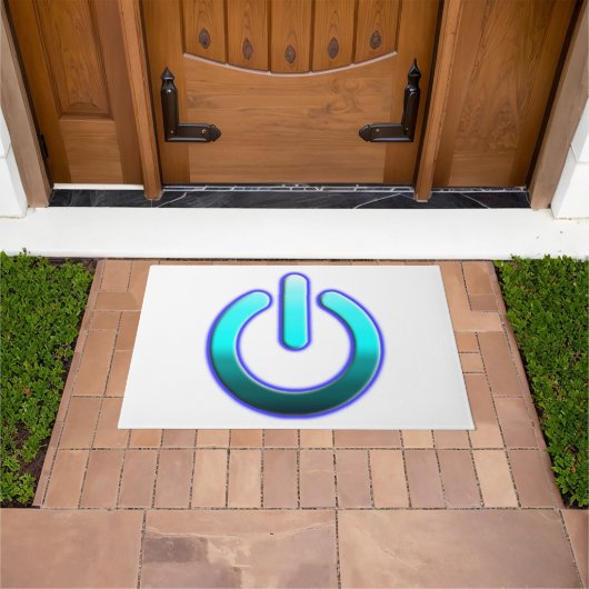 Paillasson Mat de porte d'alimentation de Zer0 (De plein air)