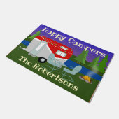 Paillasson Mat de porte de Camper Rétro (Incliné)