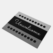 Paillasson Mat de porte de croix non accepté (Incliné)