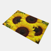 Paillasson Mat de porte de tournesol (Incliné)