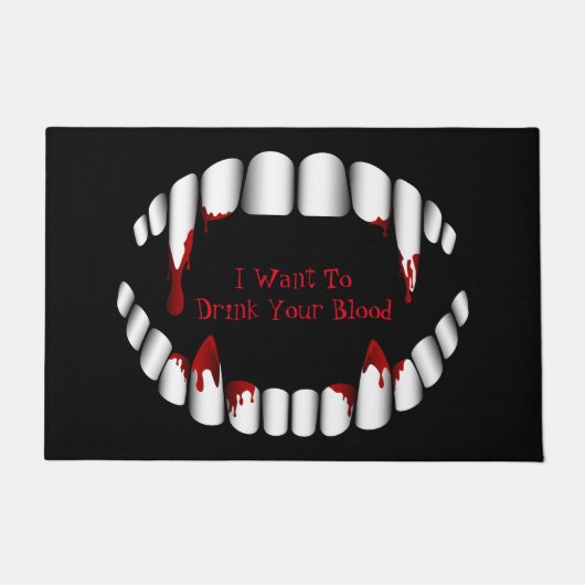 Paillasson Mat de porte d'Halloween (Devant)