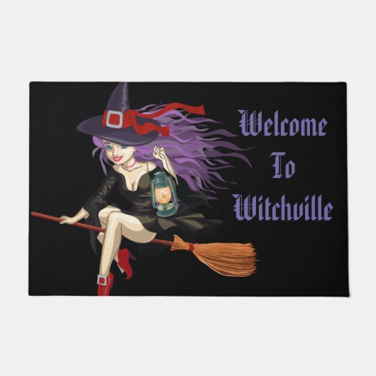 Paillasson Mat de porte d'Halloween (Devant)