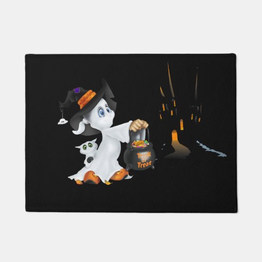 Paillasson Mat de porte d'Halloween (Devant)