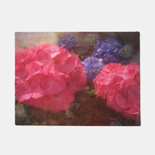 Paillasson Mat de porte d'Hydrangea (Devant)