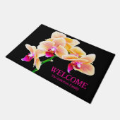 Paillasson Mat de porte d'orchidée (Incliné)