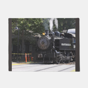 Paillasson Mat de porte du moteur à vapeur