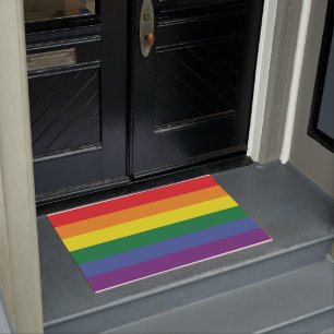 Paillasson Mat de porte LGBT Pride (24x36)
