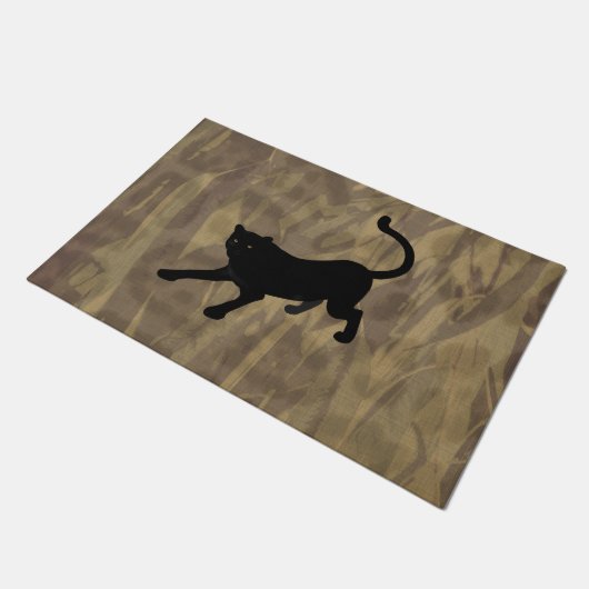 Paillasson Mat de porte panthère (Incliné)