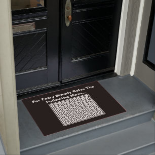 Paillasson Mat Maze Door