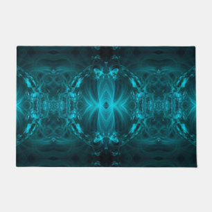 Paillasson Mat porte Elegance Turquoise