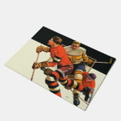 Paillasson Match de hockey sur glace (Incliné)