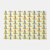 Paillasson Matelas blanc neige (Devant)
