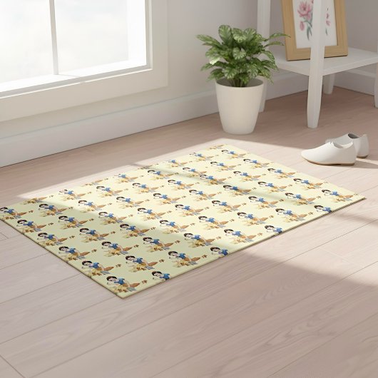 Paillasson Matelas blanc neige