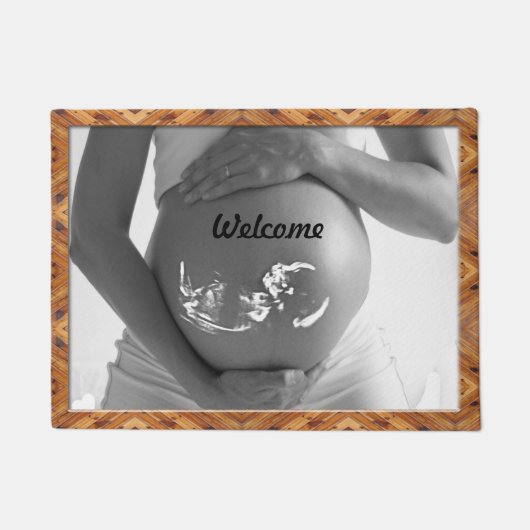 Paillasson Matelas de bébé maman (Devant)
