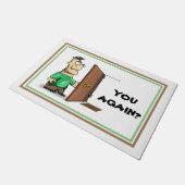 Paillasson Matelas de bienvenue amusant et sarcastique (Incliné)