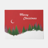 Paillasson Matelas de la scène de Noël Woods (Devant)