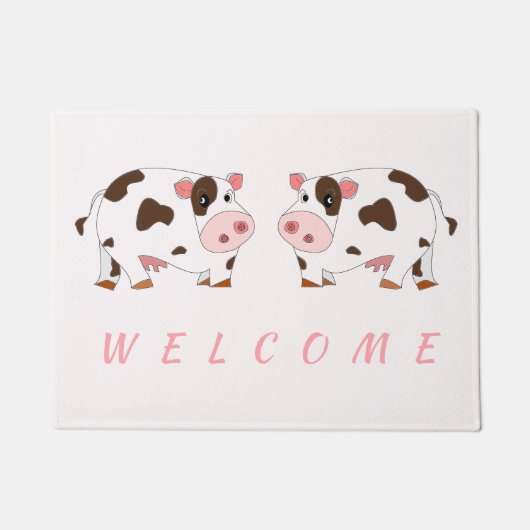 Paillasson Matelas des vaches joyeux (Devant)