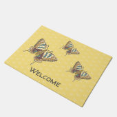 Paillasson Matette de porte d'aztèque Swallowtail (Incliné)