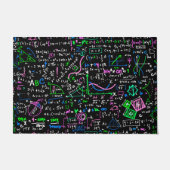 Paillasson Math cycle linéaire mathématique éducation cercle (Devant)