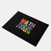 Paillasson Math Enseignant Math Math N'Est Pas Un Spectateur  (Incliné)