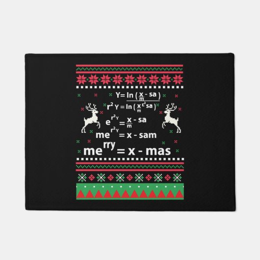 PAILLASSON MATH NOËL (Devant)