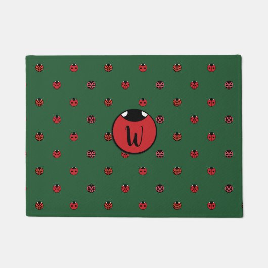 Paillasson Matmat Pois de Ladybug (Devant)