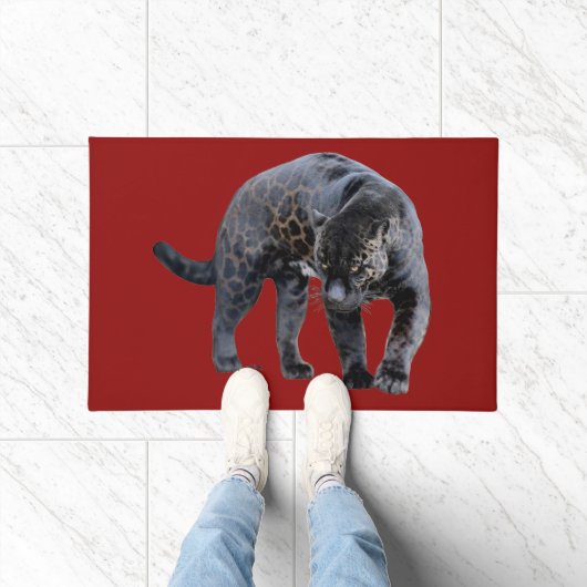 Paillasson Matmat rouge Jaguar Diablo (Intérieur)