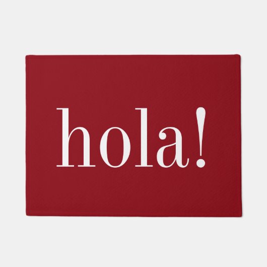 Paillasson Mats d'accueil espagnols (Devant)