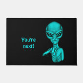 Paillasson Mauvais Alien, Tu es le prochain ! (Devant)